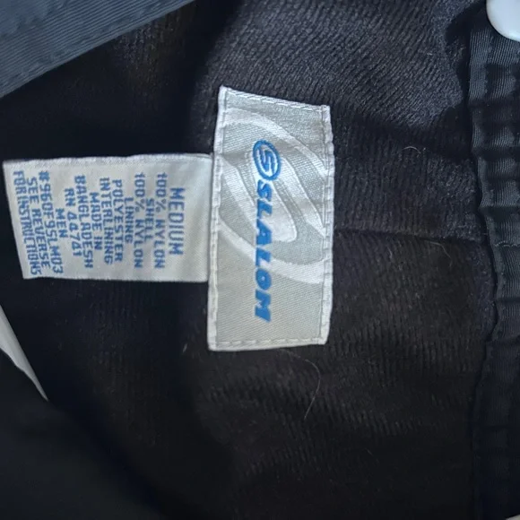 Men's Black ski pants - Picture 2 of 2